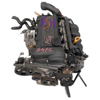 Naturally Aspirated 4 Cylinder G4FC Korean Gasoline Used Engine Assembly for Hyun dai