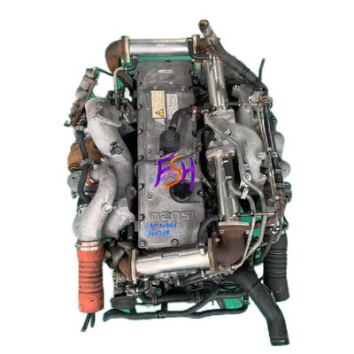 Assemblaggio motore diesel turbocompresso Isuzu 6UZ1T a 6 cilindri con cilindrata di 7,8 litri per camion e autobus